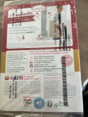 Catalogue Noël 2019 corolle neuf 