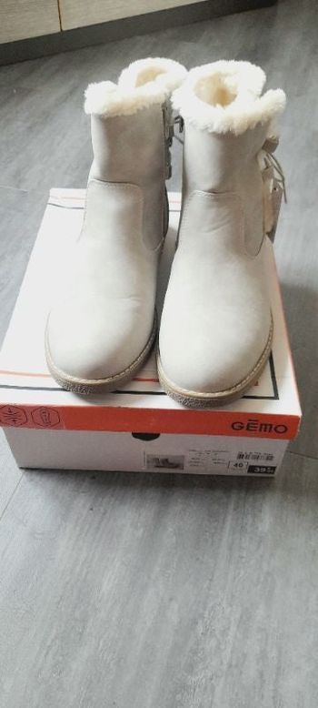 Bottines fourrées