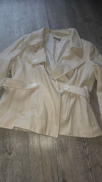 Manteau - Doudoune - veste beige - creme in extenso taille 46