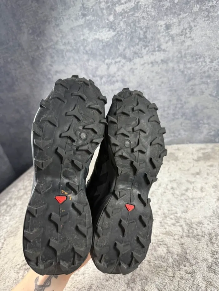 Salomon SpeedCross 6 - Trekking Shoes - Triple Black - photo numéro 9