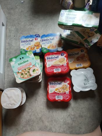 Lot repas midi