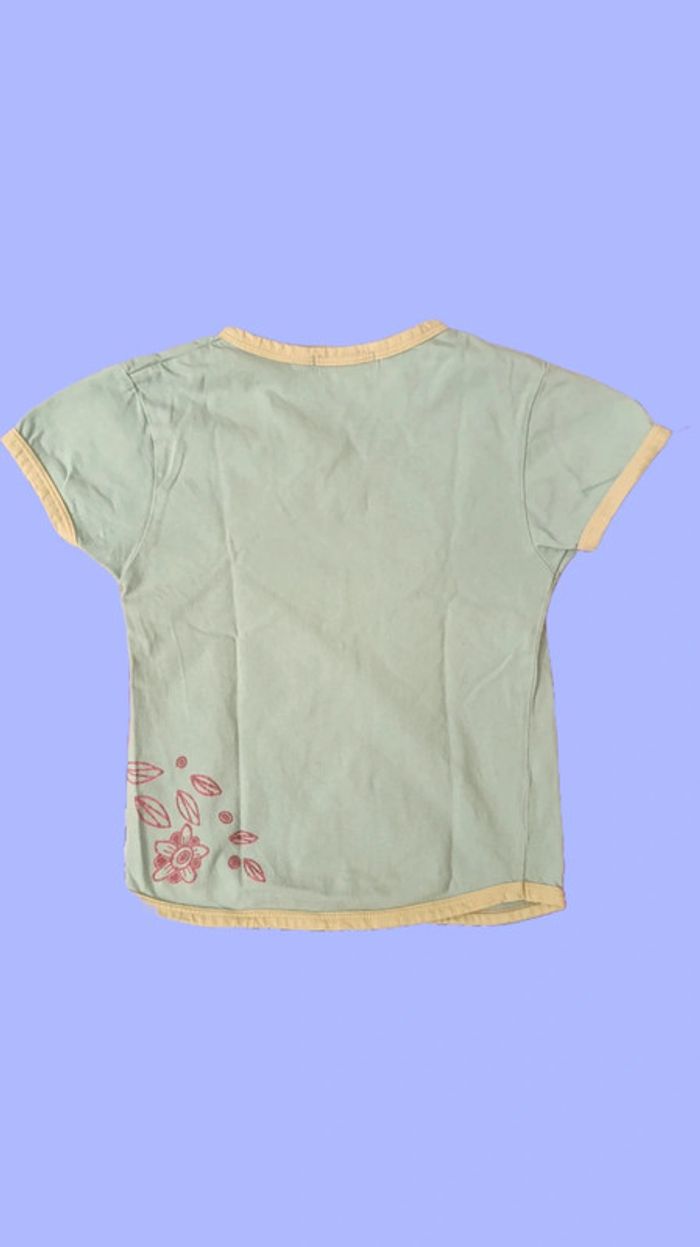 Tee shirt fillette. Motif floral. 8 ans. Orchestra. - photo numéro 3