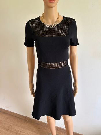 Robe noire à manches courtes Morgan taille S excellent état