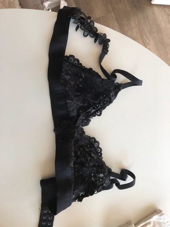 Soutien gorge dentelle triangle