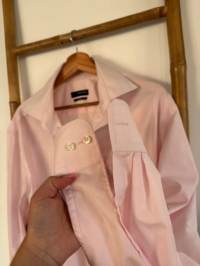 Chemise rose pale - photo numéro 7