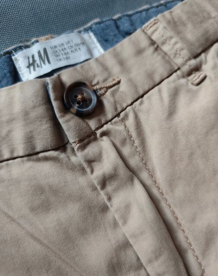 Short en coton beige - photo numéro 3