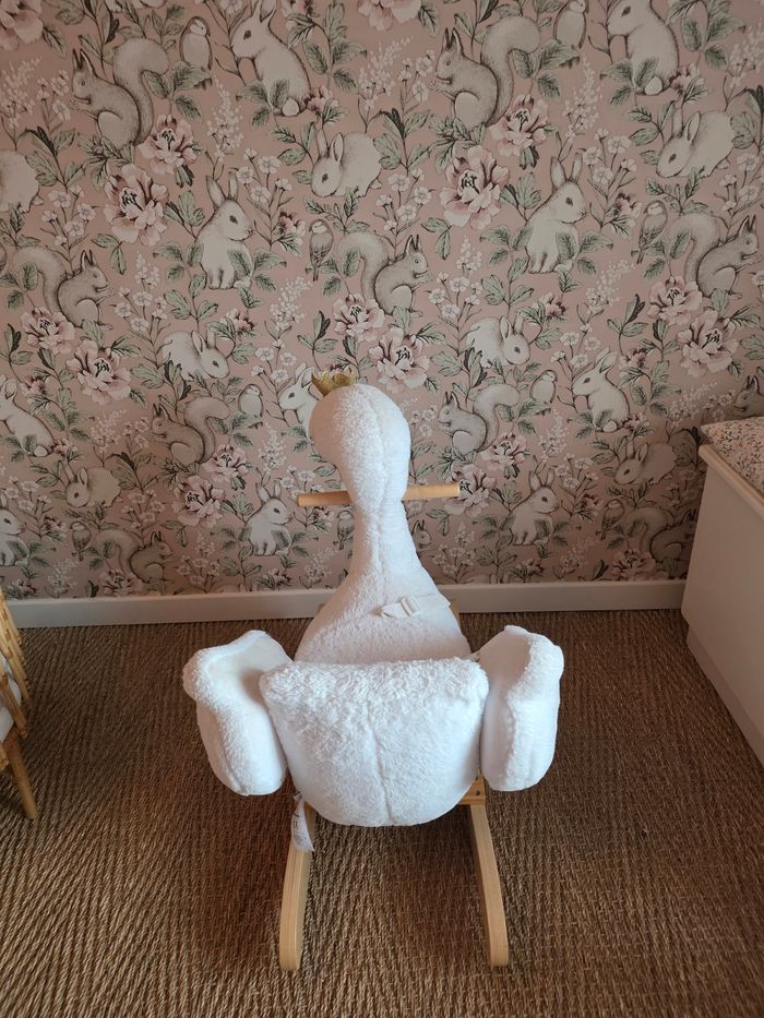Joli cygne à bascule - photo numéro 3