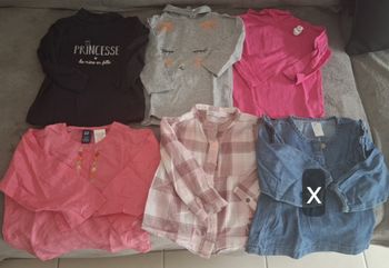 Lot 18mois bebe fille tout a 1€ pieces