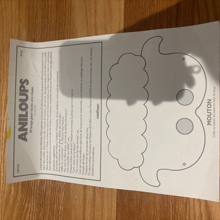 Masque mouton