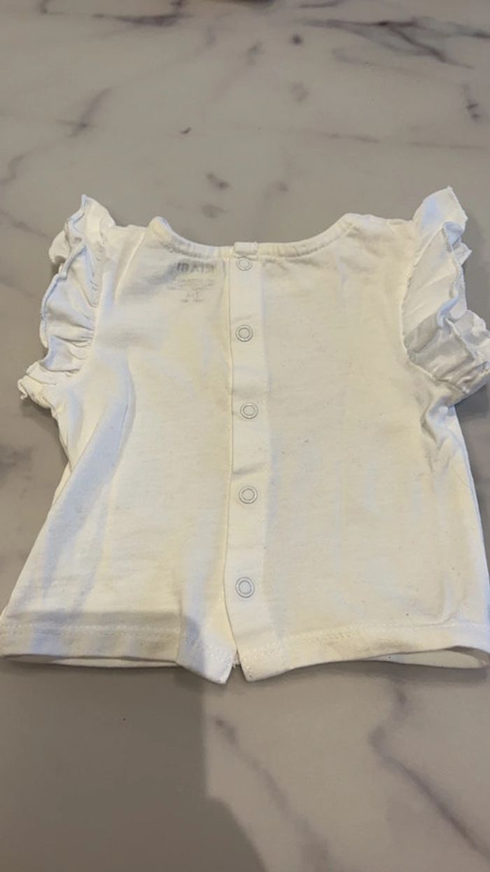 T-shirt bébé fille manches courtes - photo numéro 2