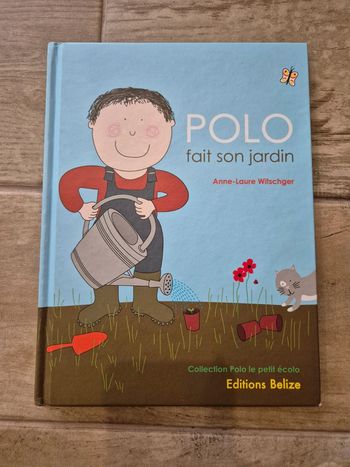 Livre Polo fait son jardin