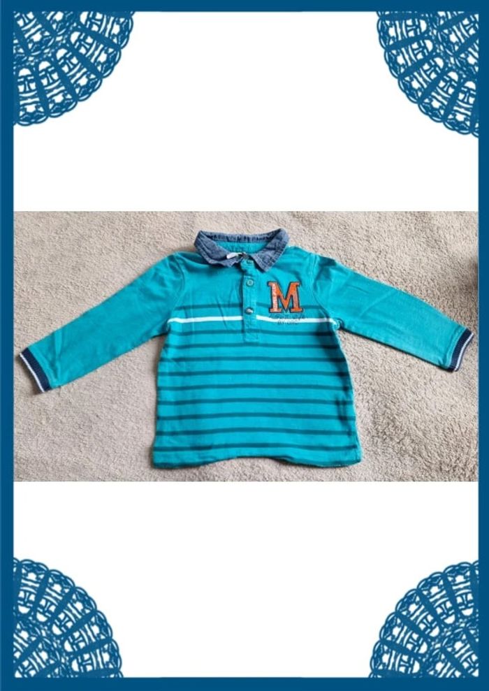 Polo manches longues