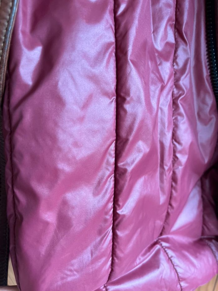 Très belle veste en cuir marron Dëlan - photo numéro 4