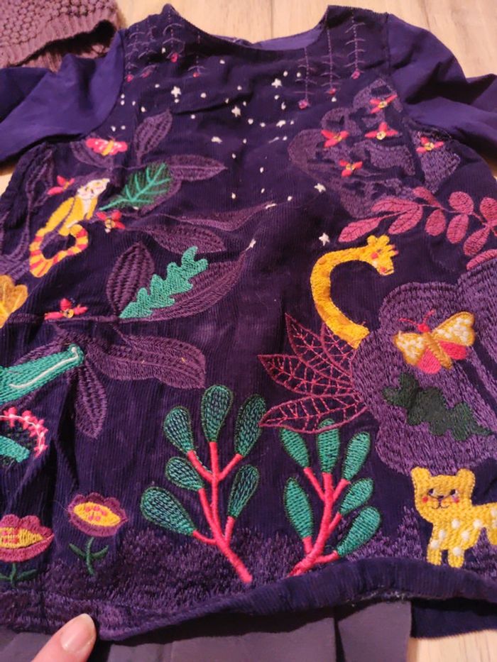 Ensemble DPAM robe velour - photo numéro 2