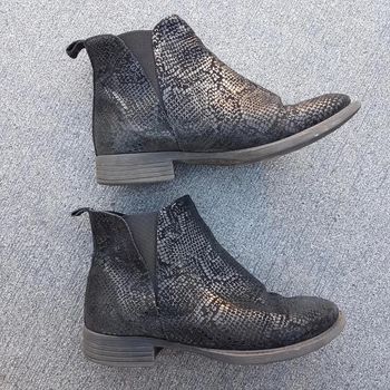 Bottines chelsea cuir