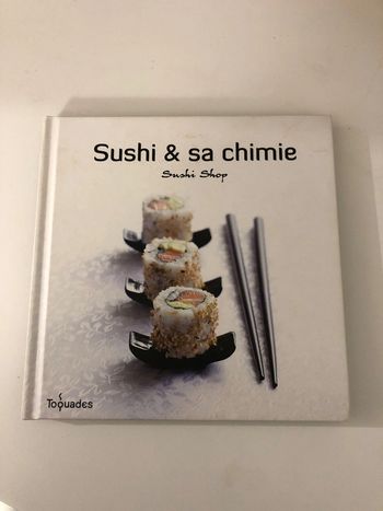 Livre sushis et sa chimie