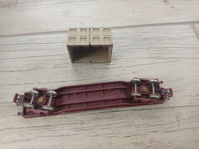 Wagon plat miniature SNCF - Jouef 420212 - photo numéro 2