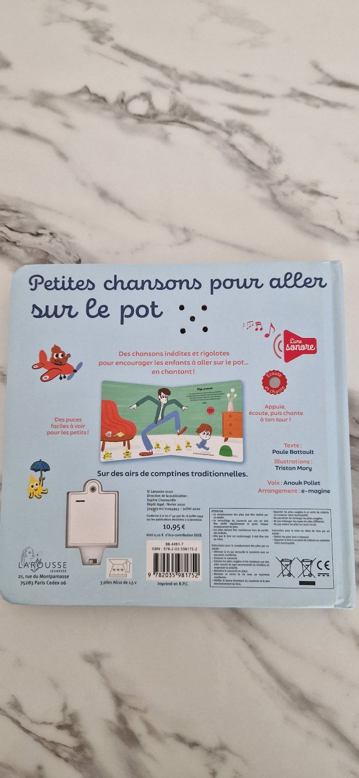 Livre apprentissage propreté - photo numéro 2