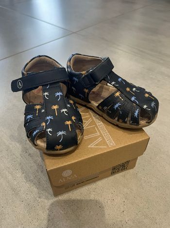 Sandales cuir palmiers bébé garçon - taille 23