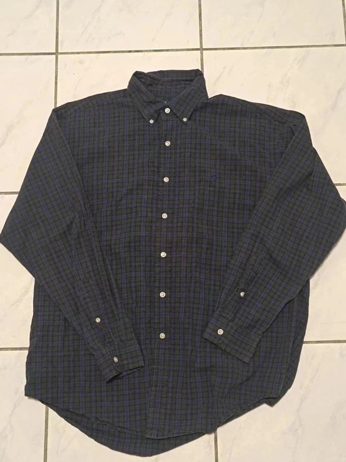 Chemise Ralph Lauren Vichy Vert & Violet - Vintage Y2K - photo numéro 13