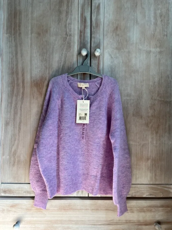 Pull Léon Lila t. XS
