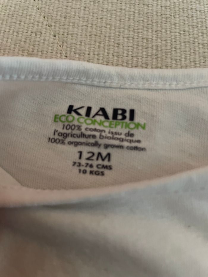 Tee shirt ML TBE 12 mois - photo numéro 3