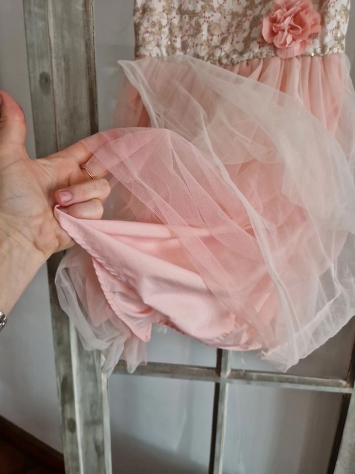 Robe mariage baptême événement fille 9-10ans - photo numéro 5