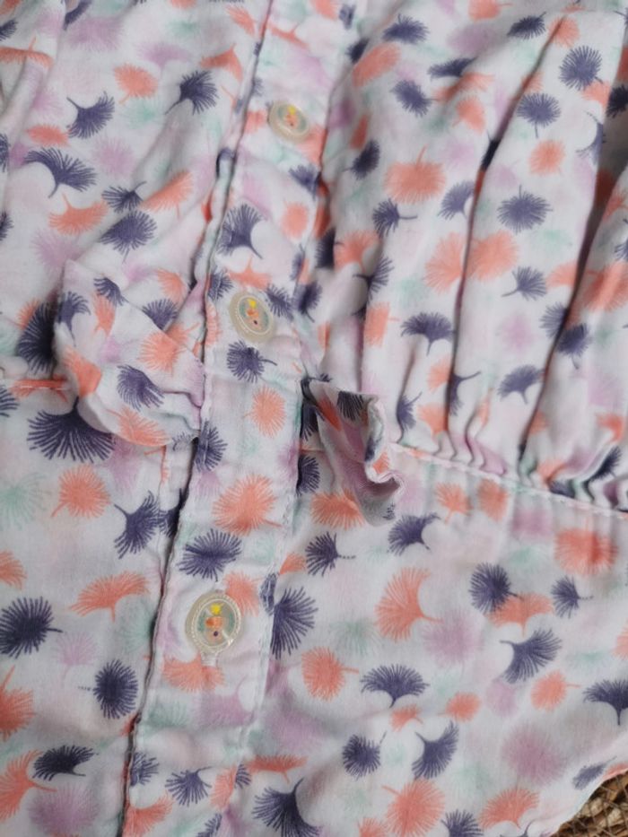 Robe 👣 et bloomer, motif fleuri, 18 mois, sergent major - photo numéro 13