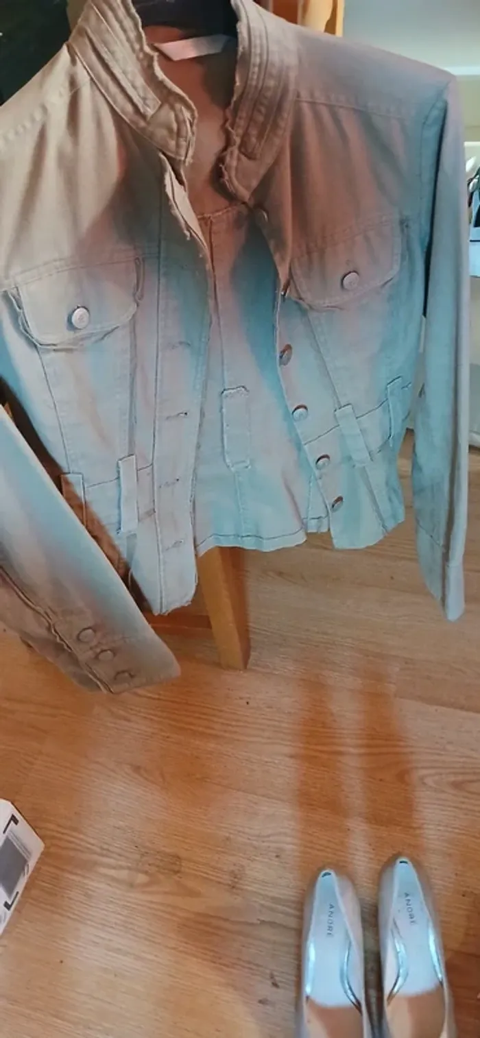 Veste beige - photo numéro 5