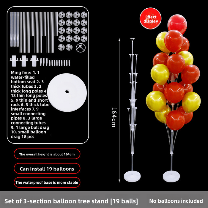 Kit d'arbre de ballons sans ballons