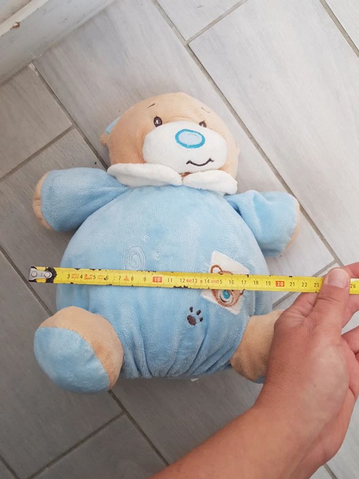 Doudou ourson hochet 27 cm bébé reve - photo numéro 6