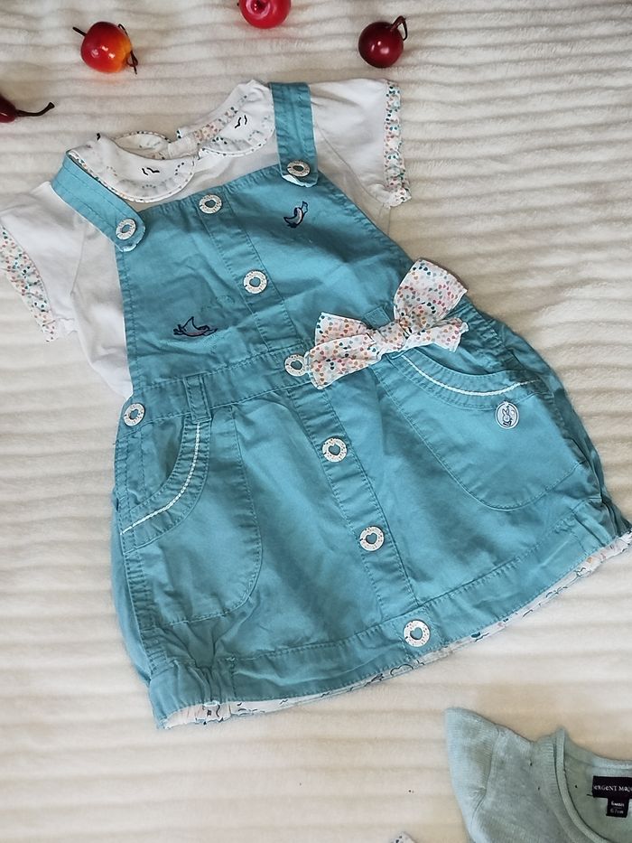 Sergent Major Ensemble Fille 6 mois - photo numéro 2