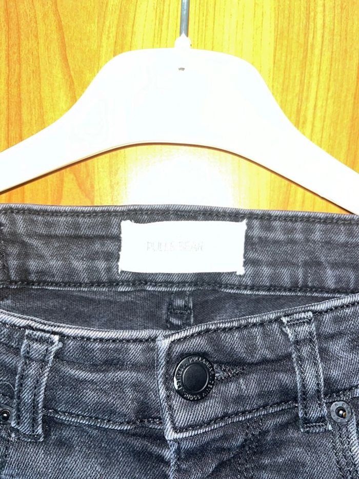 Jean slim noir uni Pull & Bear 38 - photo numéro 4