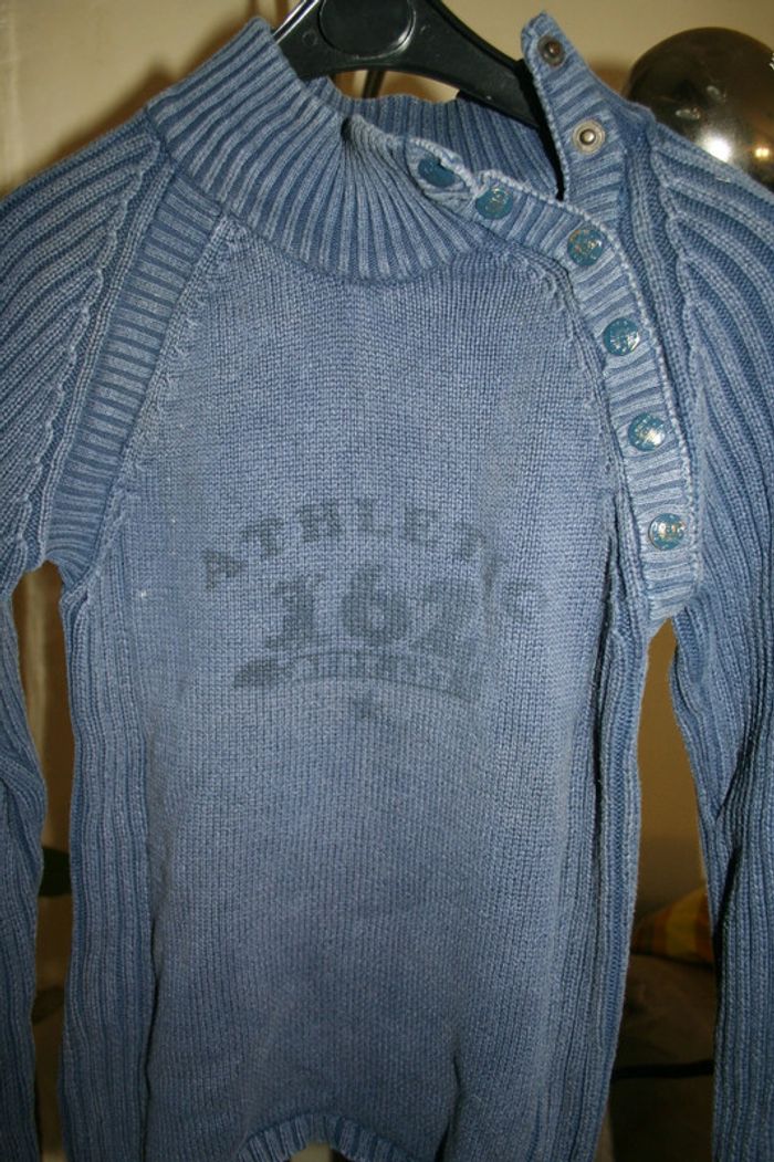 🌸💐Nouveauté 💐Pull bleu "Liberto" 14 ans Mixte 🌸 - photo numéro 4