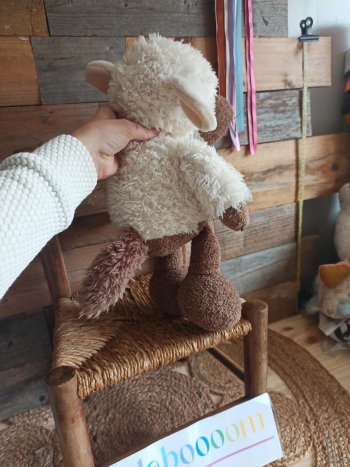 peluche loup mouton tbe - photo numéro 3