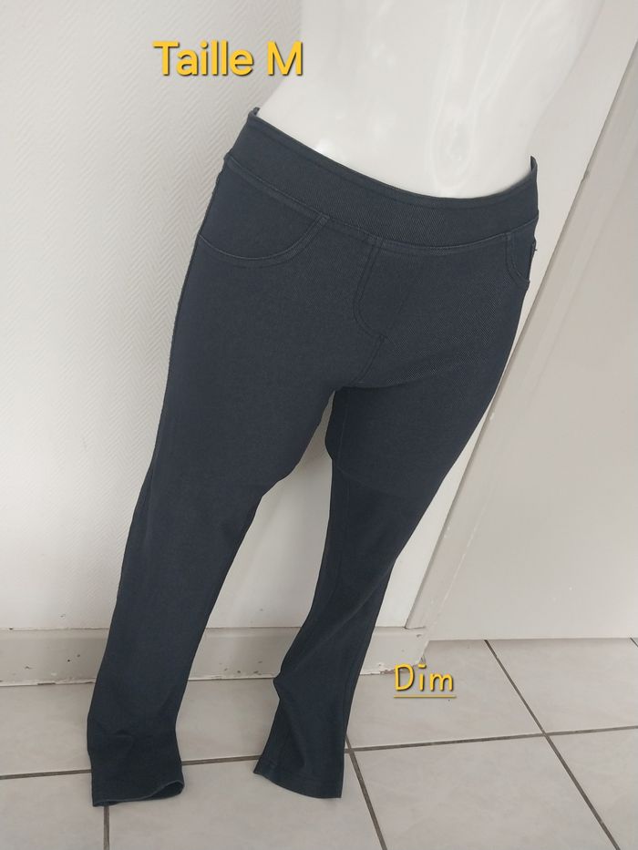 Jegging / Legging effet jean DIM – Taille M