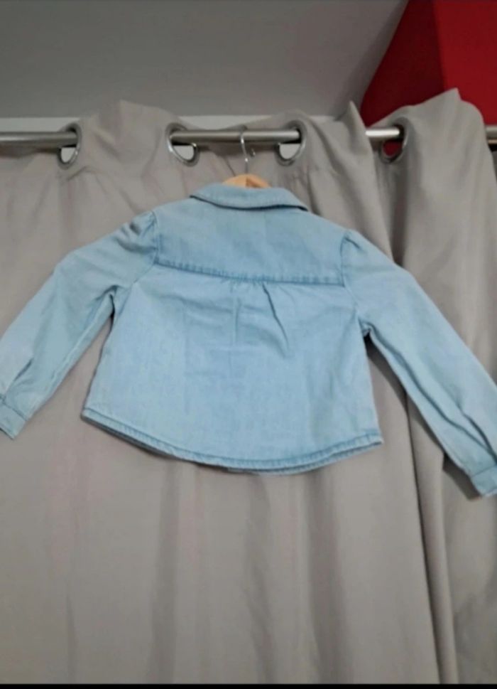 Chemise en jean fille - photo numéro 4