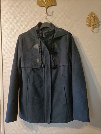 Manteau hiver bleu marine