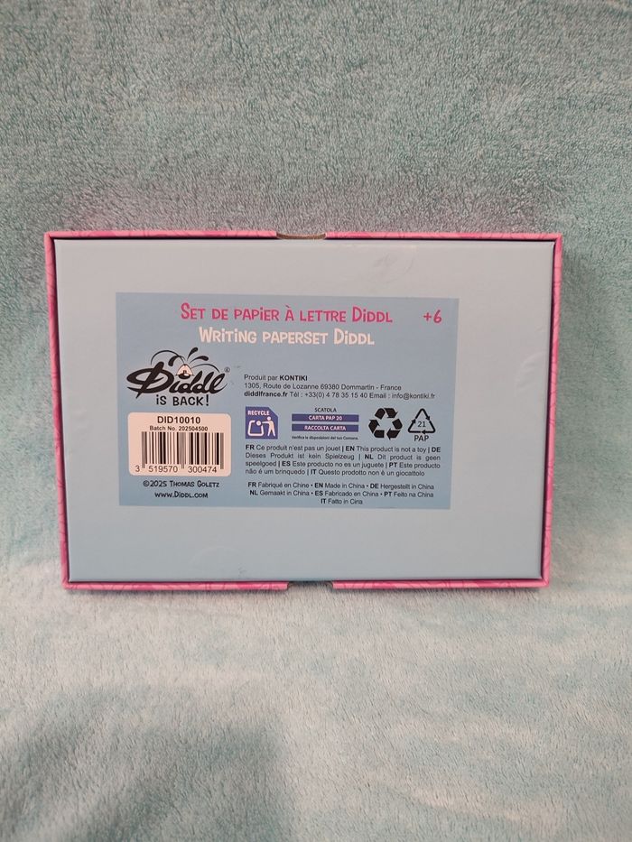 Set papier à lettre 🐭 Diddl is back - photo numéro 2