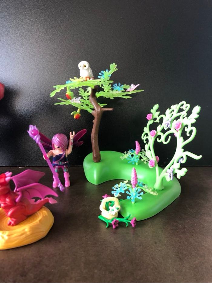 Playmobil « gardienne des fées avec dragon « - photo numéro 3