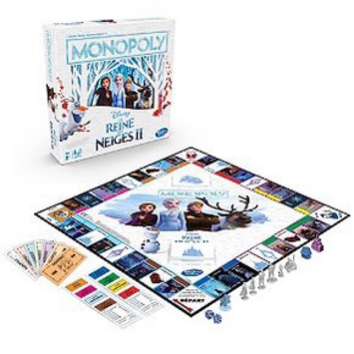 JEU MONOPOLY : ÉDITION LA REINE DES NEIGES 2 : NEUF SOUS EMBALLAGE - photo numéro 2