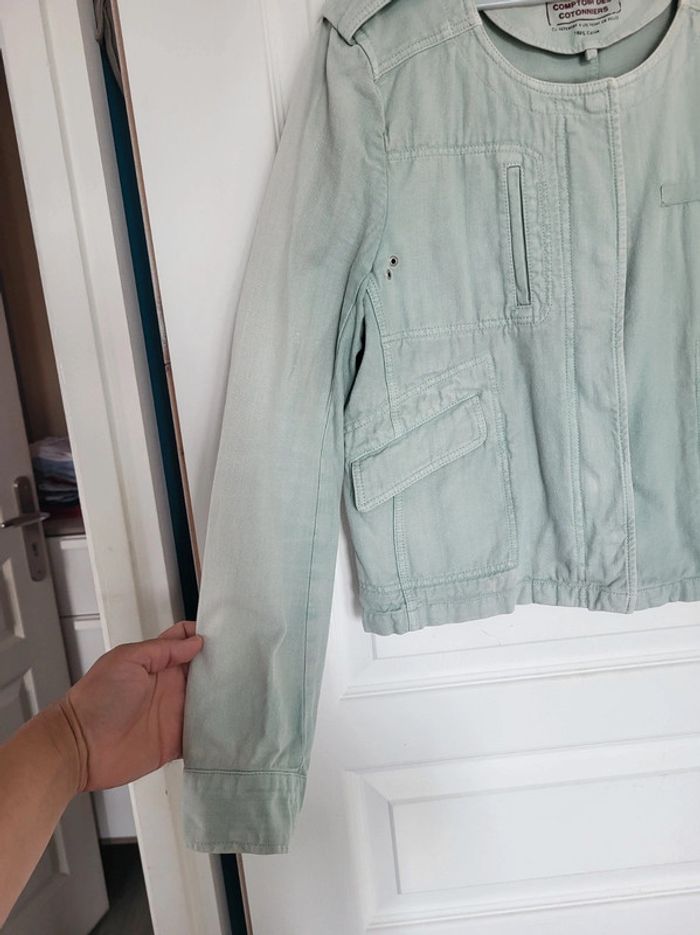 Veste en jean Comptoir des Cotonniers 42 - photo numéro 5