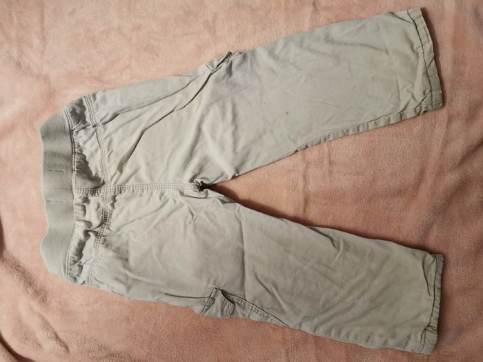 Pantalon à poches gris la Cie des petits 24 mois - photo numéro 3
