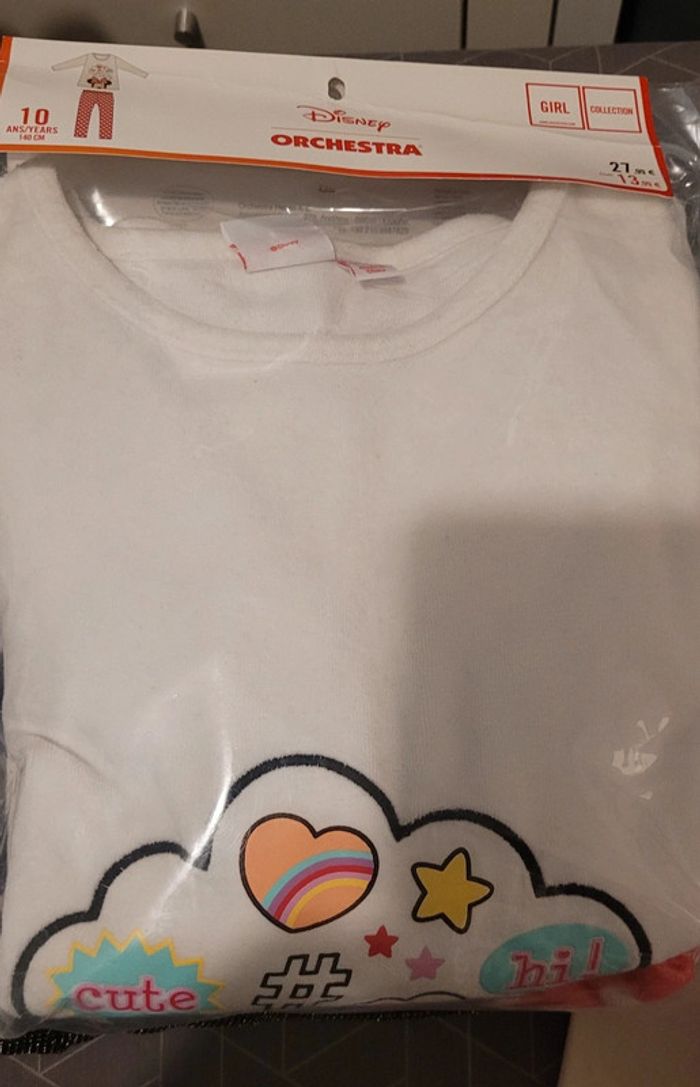 Pyjama velours Minnie Orchestra 10 ans - photo numéro 2