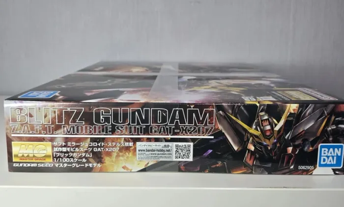 Maquette Gundam MG 1/100 Blitz - photo numéro 5