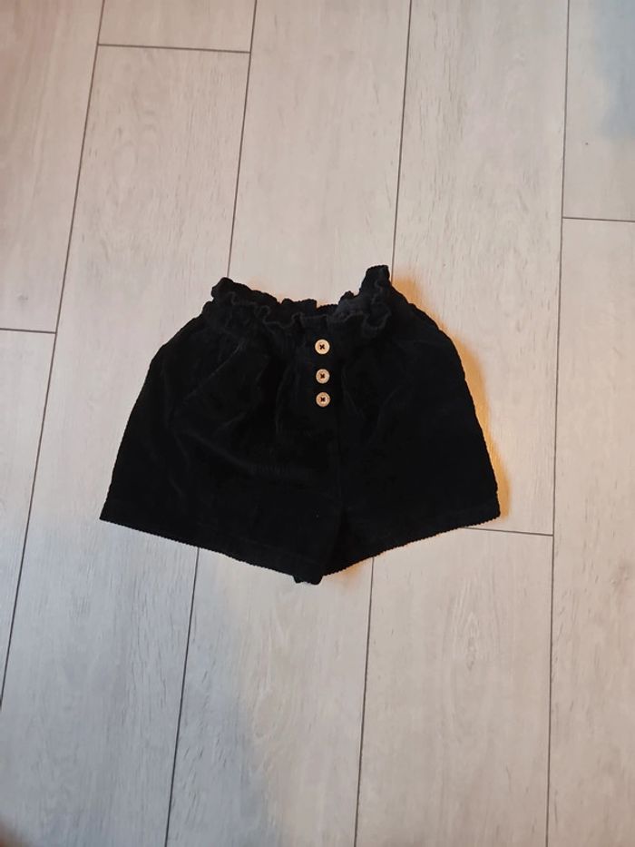Short en velours