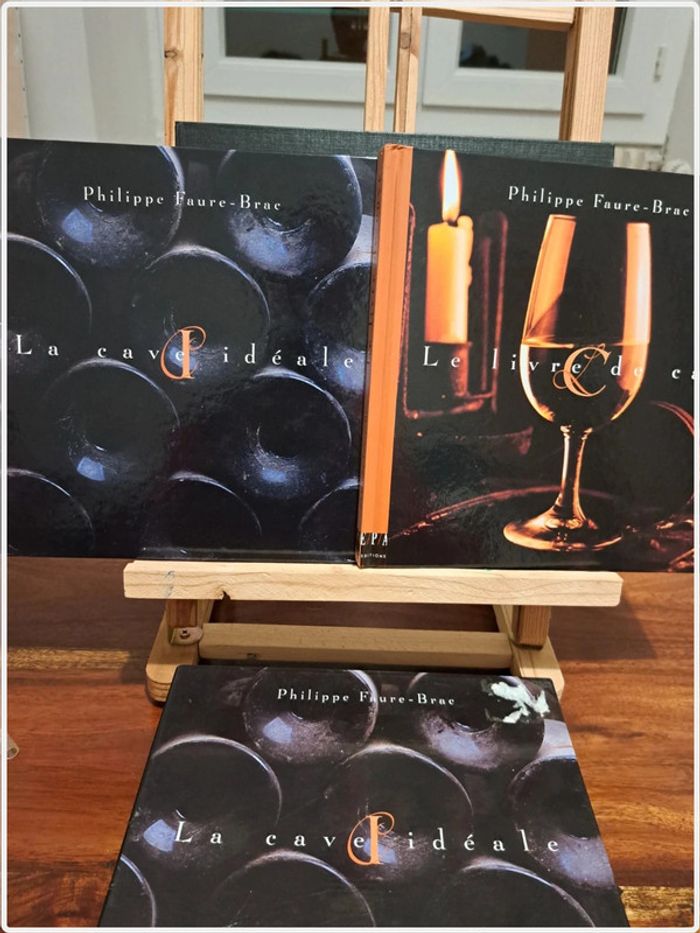 Idéal cadeau Noël - Coffret livres Vin Philippe Faure-Brac cave à vins ideale - photo numéro 3