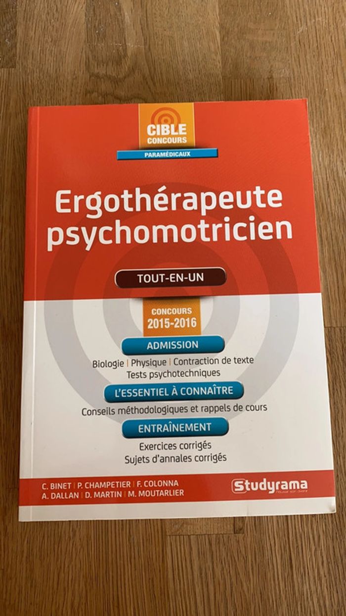 Ergothérapeute psychomotricien