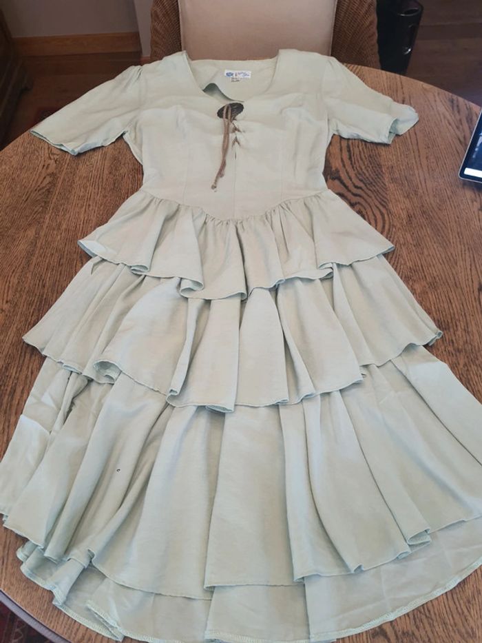 Magnifique robe Electric Blue taille 42 vert - photo numéro 14