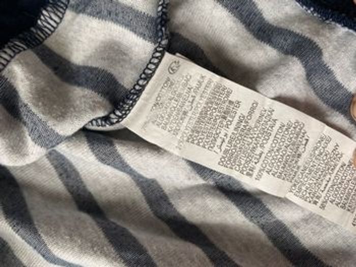 Gilet à capuche velours rayé - photo numéro 6